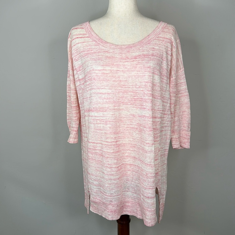 Lole Women's Pink Heathered Trina Tunic Sweater XS